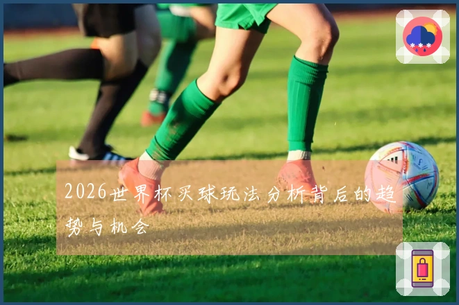 2026世界杯买球玩法分析背后的趋势与机会