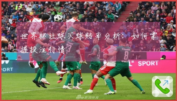 世界杯让球买球赔率分析：如何掌握投注行情